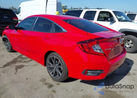2020 Honda Civic Sport from USA, damaged, VIN 2HGFC2F86LH569835
